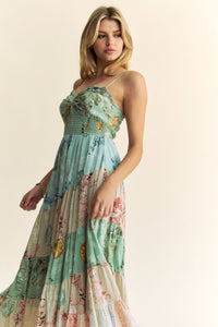 Floral Dreams Mix Maxi Dress