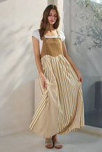 Load image into Gallery viewer, Daydreamer Striped Overall Dress