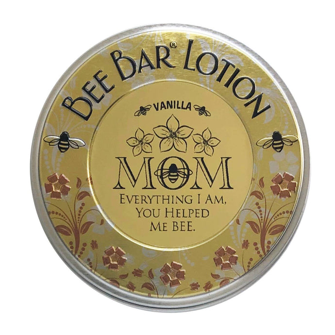 Mom - Everything I Am - Sentiment Bee Bar Lotion Bar: Vanilla