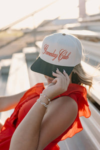 Gameday Club Black Trucker Hat