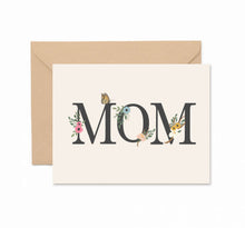 Load image into Gallery viewer, Mom Floral Mother&#39;s Day Greeting Card
