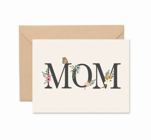 Mom Floral Mother's Day Greeting Card