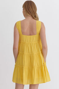 Lemon Yellow Dress