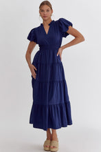 Load image into Gallery viewer, Classic Navy Maxi Dress