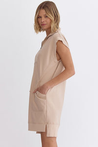 Neutral Everyday Casual Dress