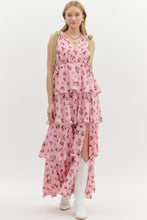 Load image into Gallery viewer, Love Shack Pink Floral Maxi Dress