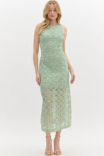 Load image into Gallery viewer, Seaglass Sheer Bottom Maxi Dress