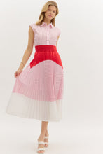 Load image into Gallery viewer, Office Party Red Stripe Dress