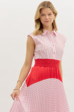 Load image into Gallery viewer, Office Party Red Stripe Dress