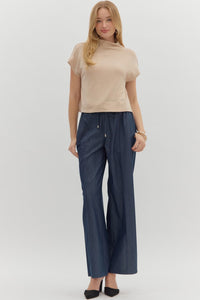 Ela Oatmeal Knit Top