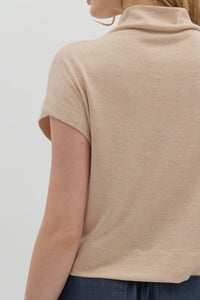 Ela Oatmeal Knit Top