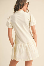 Load image into Gallery viewer, Polo Navy Mixed Media Romper