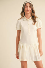 Load image into Gallery viewer, Polo Navy Mixed Media Romper