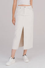 Load image into Gallery viewer, Joelle Sea Salt Maxi Denim Skirt