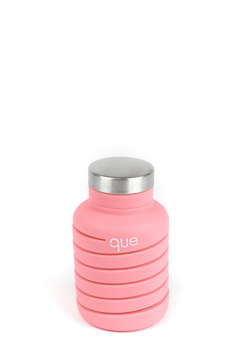 20oz Collapsible Water Bottle - Coral Pink