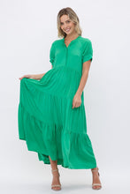 Load image into Gallery viewer, Kelly Green Maxi Dress