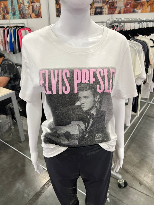 Elvis King of Rock N Roll Tee