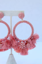 Load image into Gallery viewer, Baru Pink/Coral Earrings
