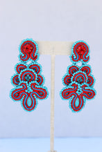 Load image into Gallery viewer, Marielis Blue Earrings