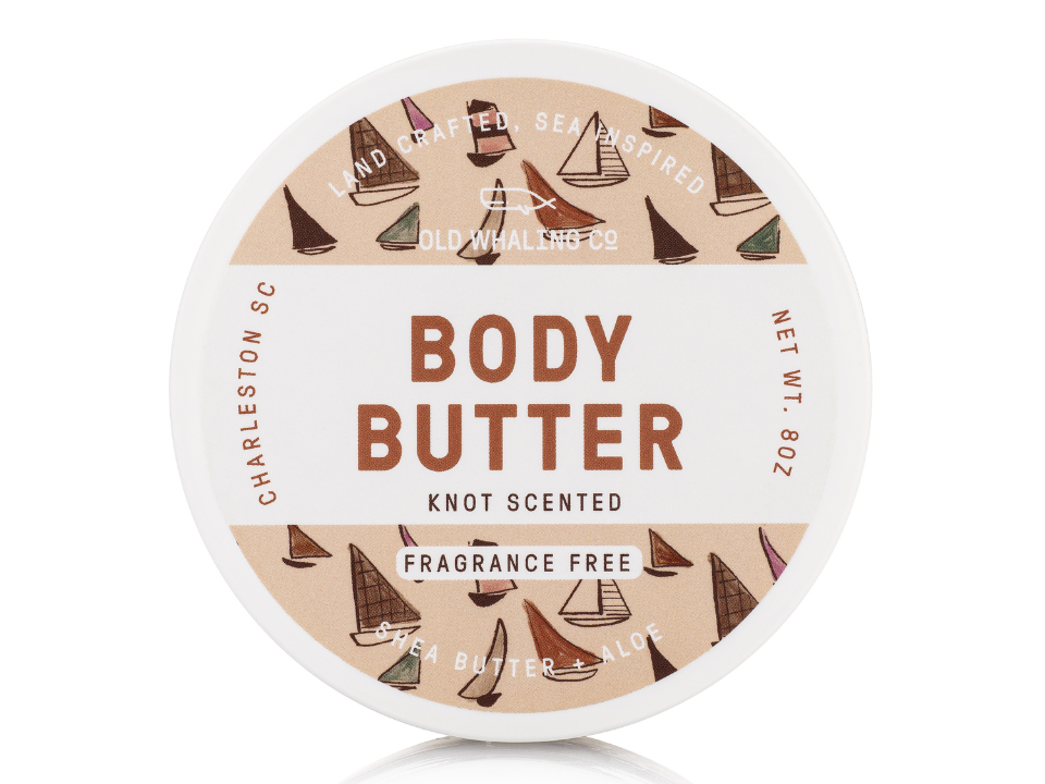 Knot Scented (Fragrance Free) Body Butter (8oz)