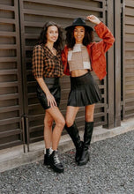 Load image into Gallery viewer, Rust Corduroy Crop Jacket