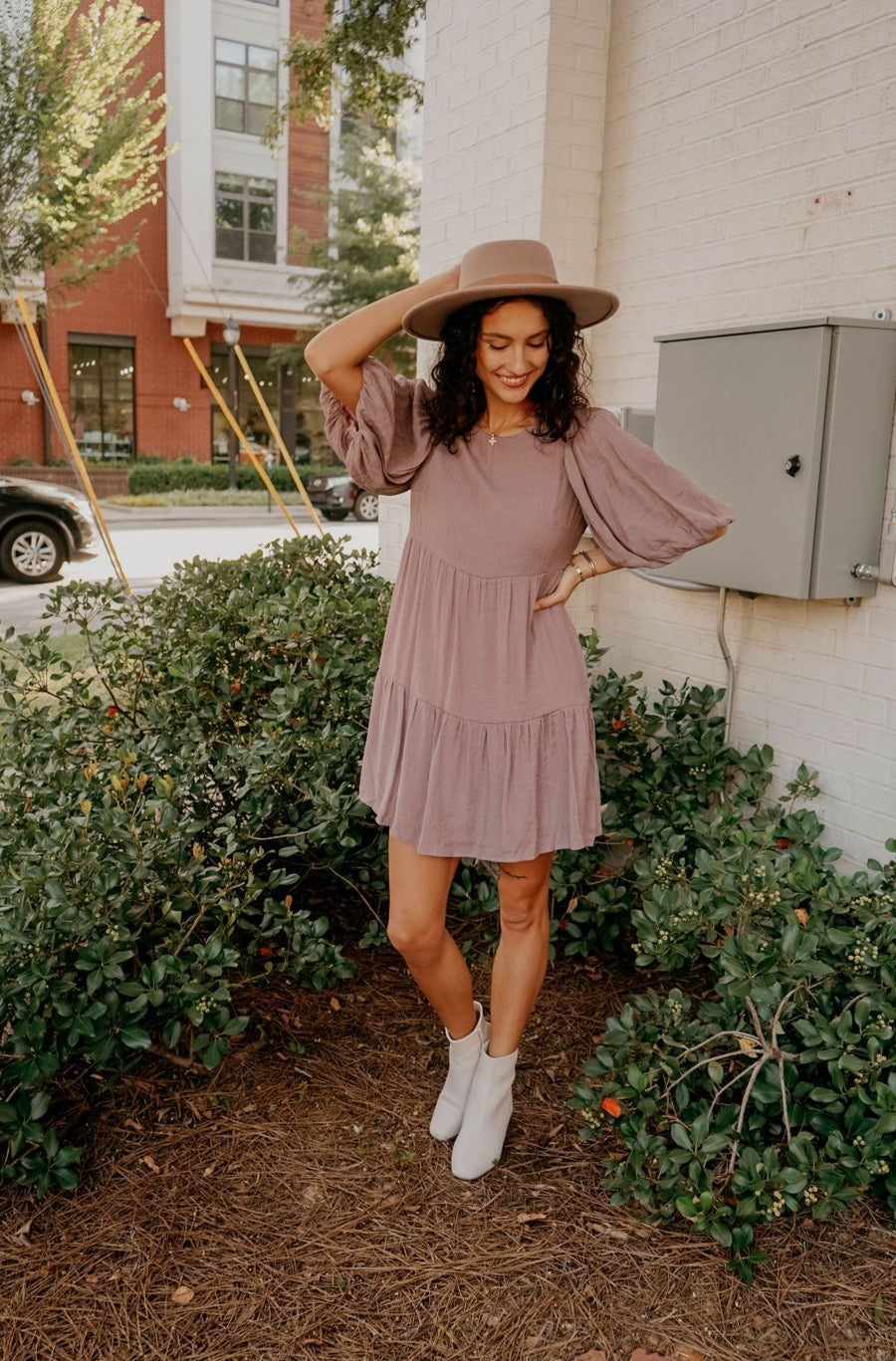 Brinkley Plum Dress