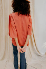 Load image into Gallery viewer, Marsala Flutter Sleeve Top