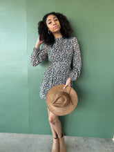 Load image into Gallery viewer, Dark Romance Floral Dress