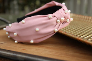 Girl Tribe Pearl Beaded Headband