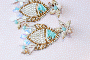 Treasure Jewels Fish Earrings