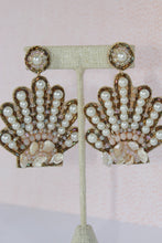 Load image into Gallery viewer, Treasure Jewel Seashell Earrings
