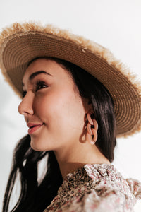 Acrylic Link Earrings