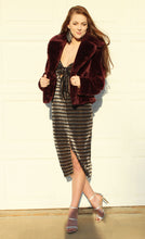 Load image into Gallery viewer, Holiday Sparkle Tie Front Midi Dress