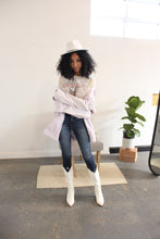 Load image into Gallery viewer, Tatter Bottom High-Rise Skinny Jeans