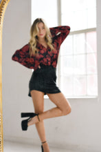 Load image into Gallery viewer, Marcela Black Leather Skirt
