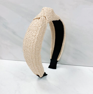 Straw Natural Headband