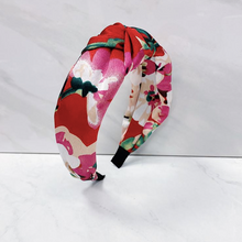 Load image into Gallery viewer, Tropical Floral Knot Headband