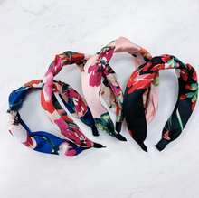 Load image into Gallery viewer, Tropical Floral Knot Headband