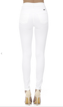 Load image into Gallery viewer, White High Rise Denim Jeans