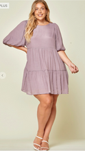 Load image into Gallery viewer, Brinkley Plum Dress