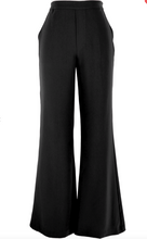Load image into Gallery viewer, Wide Leg Black Dress Pants