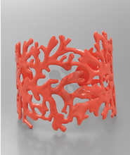 Load image into Gallery viewer, Coral Cuff Bracelet