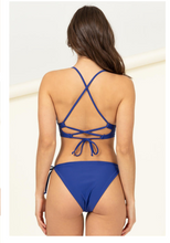 Load image into Gallery viewer, Navy Blue Bikini top