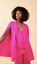 Load image into Gallery viewer, Bright Pink Cape Blazer