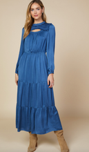 Load image into Gallery viewer, Enchanted Blue Maxi Dress