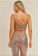 Load image into Gallery viewer, Disco Inferno Sequin Cami