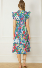 Load image into Gallery viewer, Sweet Florals Midi Dress