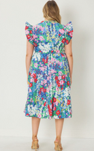 Load image into Gallery viewer, Sweet Florals Midi Dress