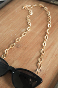 Sunglasses Gold Link Chain
