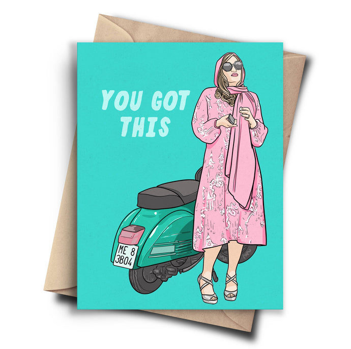 White Lotus Tanya Encouragement Card - You Got This